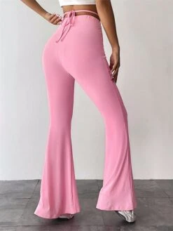 Women's Flare Leggings Full Length Fashion Streetwear Street Daily Pinky Black S M Fall Winter -Outlet Suit Skirt Fit Store ynxgru1696731603126