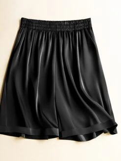 Women's Wide Leg Bermuda Shorts Black Blue Coffee Fashion Work Basic Vacation Casual Daily Beach Short Comfort Plain S M L XL 2XL