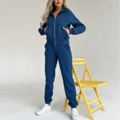 Women's Tracksuit Sweatsuit 2 Piece Athletic Winter Long Sleeve Thermal Warm Breathable Moisture Wicking Fitness Running Jogging Sportswear Activewear Solid Colored Black White Pink -Outlet Suit Skirt Fit Store yzkqfu1692180171501