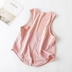 Women's Running Tank Top Workout Tank Mesh Split Sleeveless Top Athletic Athleisure Lycra Breathable Soft Quick Dry Gym Yoga Running Sportswear Activewear Solid Colored Black White Pink -Outlet Suit Skirt Fit Store zkgrwm1681128692611